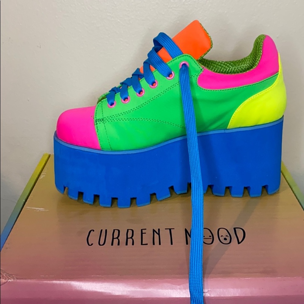 Dolls Kill Rainbow Platforms